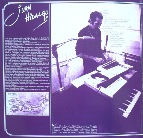 Juan Hidalgo : Tamaran (LP, Album, RE)