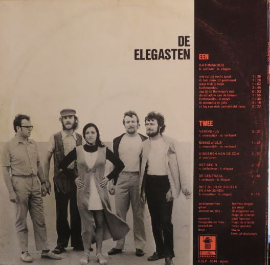 De Elegasten : Kathmandou (LP, Gat)