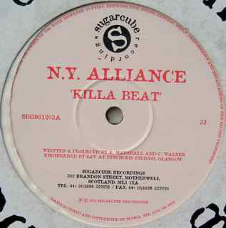 N.Y. Alliance : Killa Beat / Ronald Ray-Gun (12")