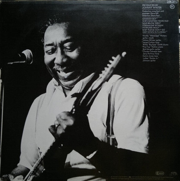 Muddy Waters : Muddy "Mississippi" Waters Live (LP, Album)