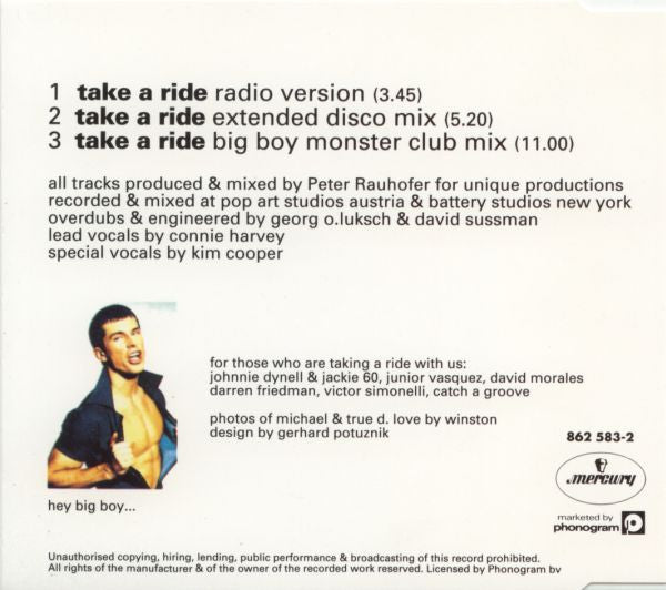 Club 69 : Take A Ride (CD, Maxi)