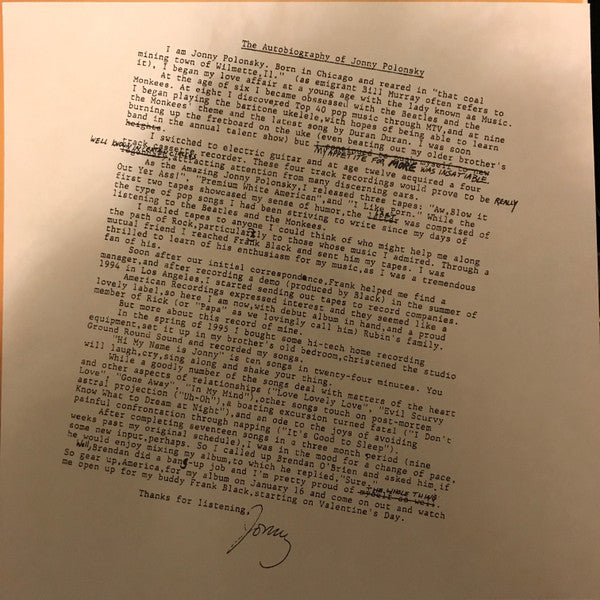 Jonny Polonsky : Gone Away (CD, Maxi)