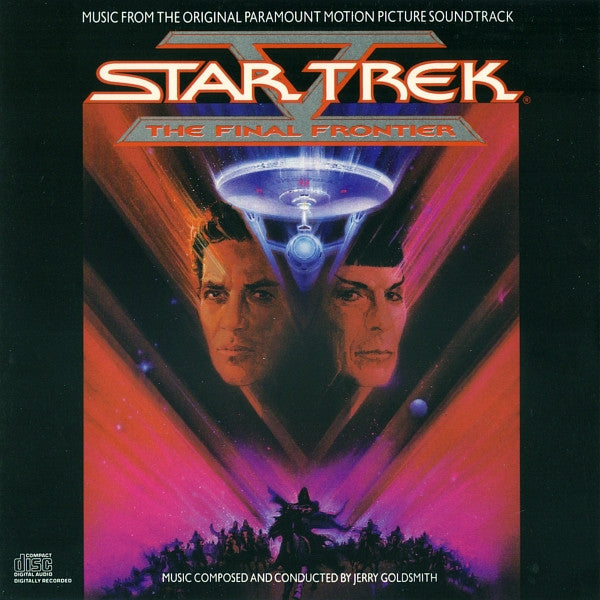 Jerry Goldsmith : Star Trek V: The Final Frontier (Music From The Original Paramount Motion Picture Soundtrack) (CD, Album, RE)