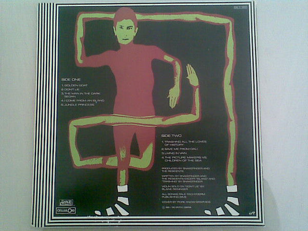 Snakefinger : Greener Postures (LP, Album, Pin)