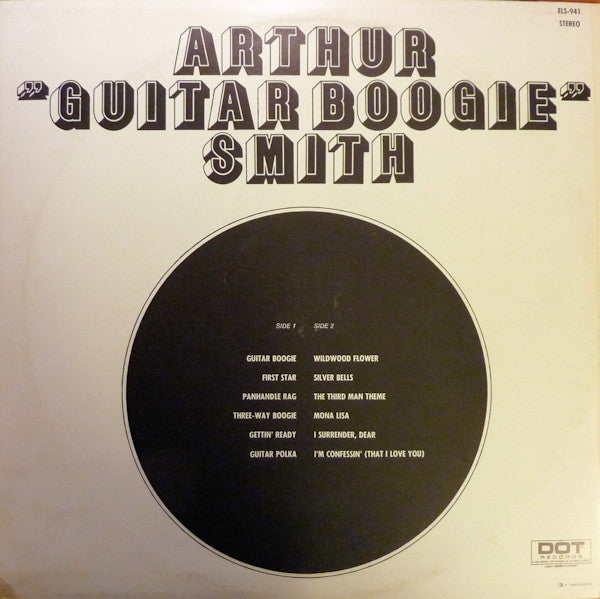 Arthur Smith (2) : Arthur "Guitar Boogie" Smith (LP, Album, RE)