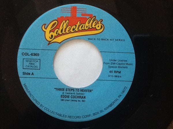 Eddie Cochran : Three Steps To Heaven (7", Single)