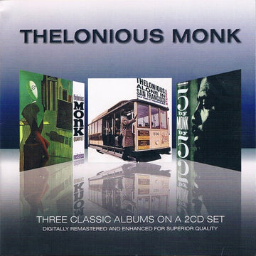 Thelonious Monk : Three Classic Albums (2xCD, Comp, RM)