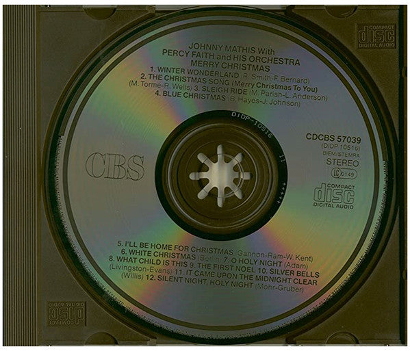 Johnny Mathis : Merry Christmas (CD, Album)