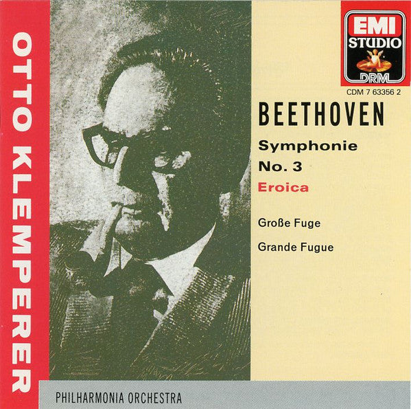 Ludwig van Beethoven, Otto Klemperer, Philharmonia Orchestra : Symphonie No.3 Eroica (CD, Album, Comp)