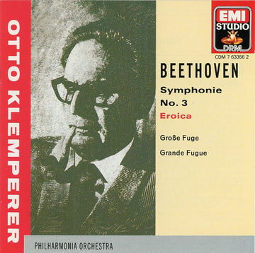 Ludwig van Beethoven, Otto Klemperer, Philharmonia Orchestra : Symphonie No.3 Eroica (CD, Album, Comp)