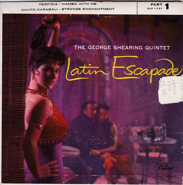 The George Shearing Quintet : Latin Escapade (7", EP)