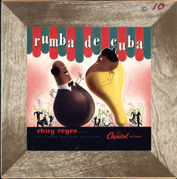 Chuy Reyes And His Hollywood Mocambo Orchestra* : Rumba De Cuba (10", Mono)