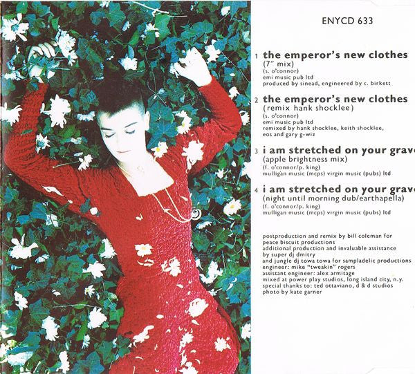 Sinéad O'Connor : The Emperor's New Clothes (CD, Single)