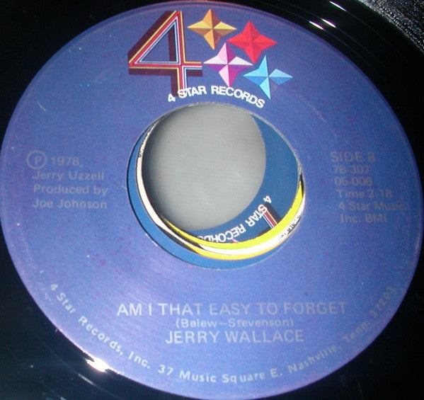 Jerry Wallace : Primrose Lane (7")