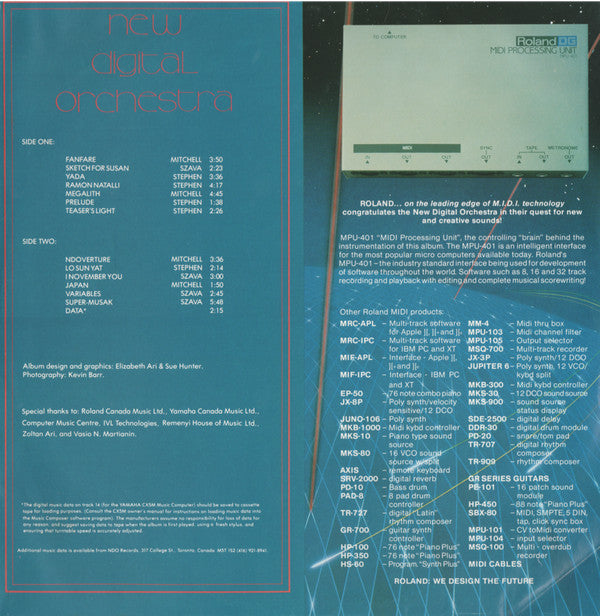 The New Digital Orchestra : The NDO Takes Off! (LP, Album)