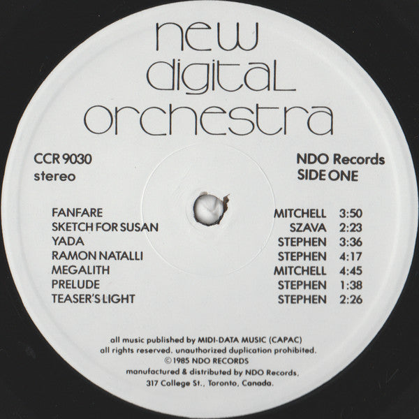The New Digital Orchestra : The NDO Takes Off! (LP, Album)