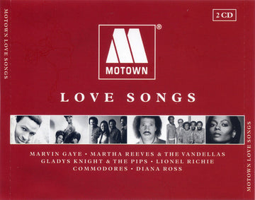 Various : Motown Love Songs (2xCD, Comp)