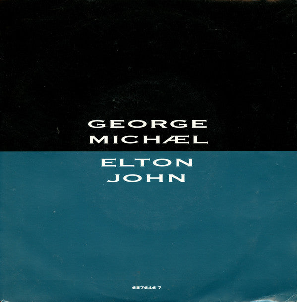 George Michael, Elton John : Don't Let The Sun Go Down On Me (7", Single, Lar)