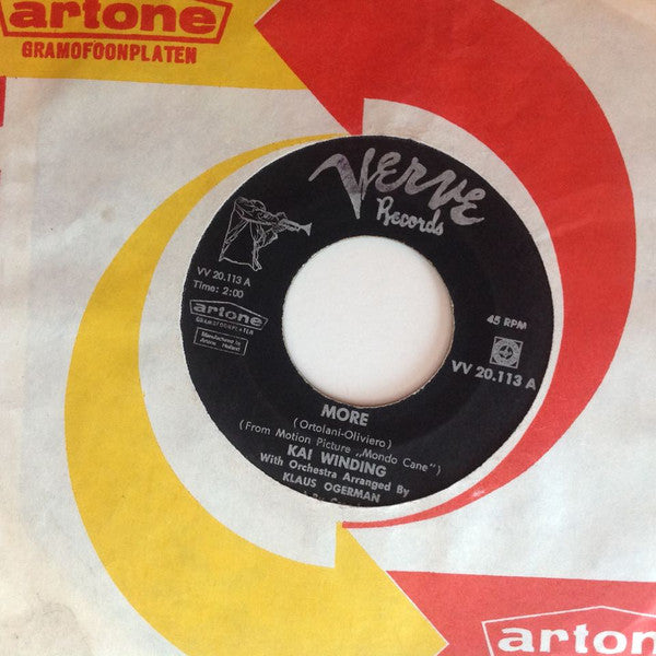 The Kai Winding Orchestra : More / Comin' Home Baby (7", Single)