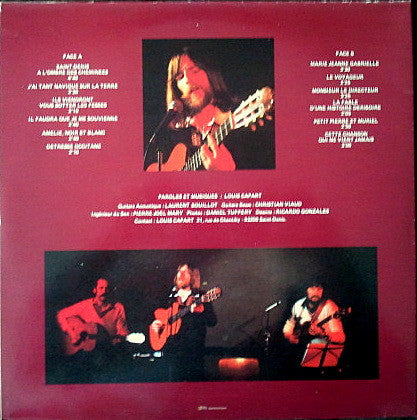 Louis Capart : Louis Capart (LP, Album, Gat)