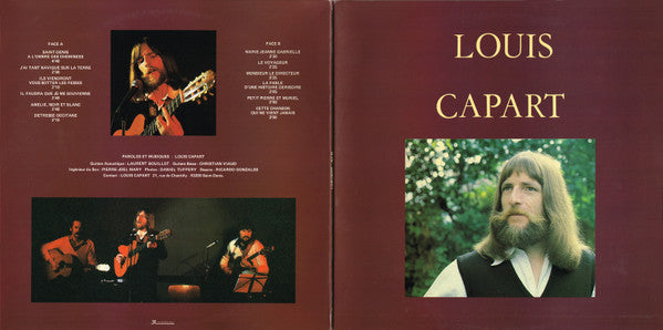 Louis Capart : Louis Capart (LP, Album, Gat)