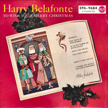 Harry Belafonte : To Wish You A Merry Christmas (7", EP)