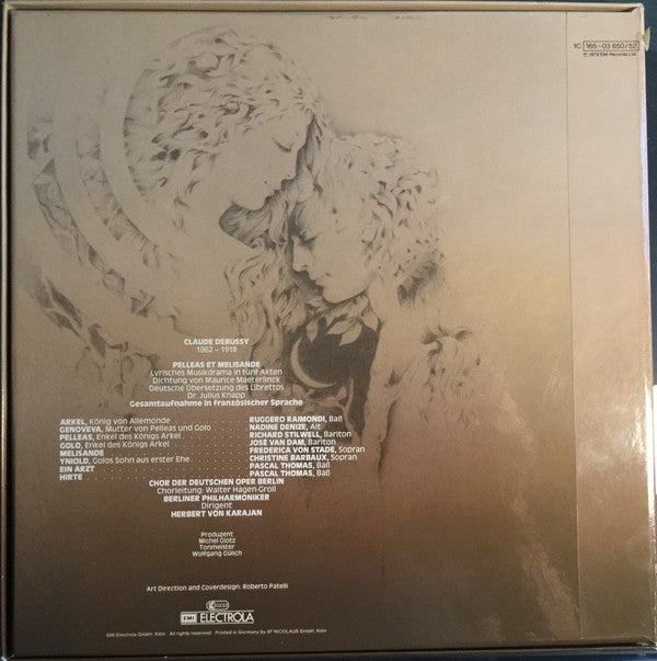 Claude Debussy, Herbert von Karajan, Berliner Philharmoniker : Pelleas Et Melisande (3xLP + Box)