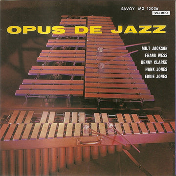 Milt Jackson : Opus De Jazz (CD, Album, Mono, RE, RM)