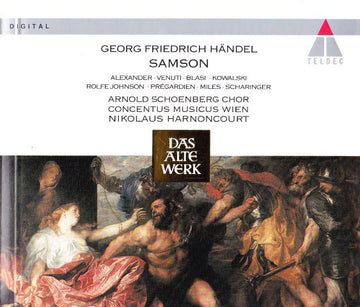 Georg Friedrich Händel - Alexander* · Venuti* · Blasi* · Kowalski* · Rolfe Johnson* · Prégardien* · Miles* · Scharinger* · Arnold Schoenberg Chor · Concentus Musicus Wien · Nikolaus Harnoncourt : Samson (2xCD, Album + Box, Sli)