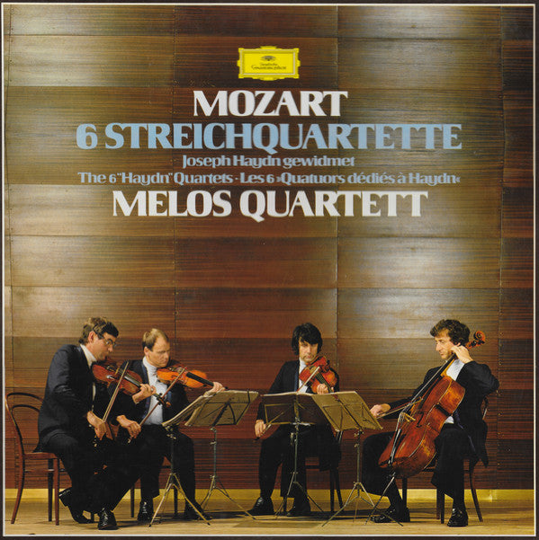 Wolfgang Amadeus Mozart - Melos Quartett : 6 Streichquartette - Joseph Haydn Gewidmet (3xLP, Comp + Box)