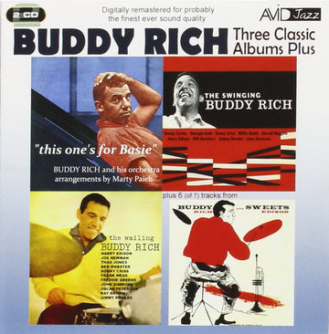 Buddy Rich : Three Classic Albums Plus (2xCD, Comp)