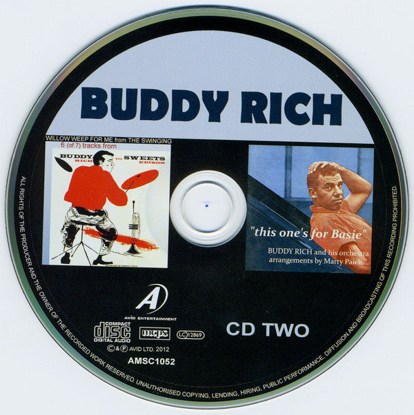 Buddy Rich : Three Classic Albums Plus (2xCD, Comp)