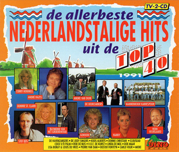 Various : De Allerbeste Nederlandstalige Hits Uit De Top 40 1991 (2xCD, Comp)