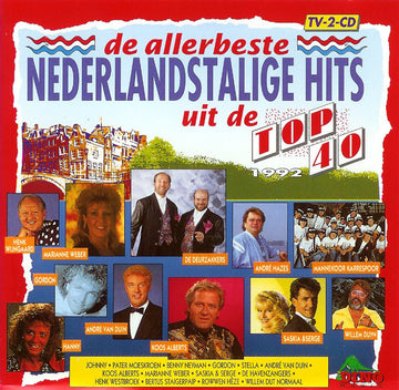 Various : De Allerbeste Nederlandstalige Hits Uit De Top 40 1992 (2xCD, Comp)