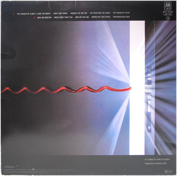 Chris de Burgh : Man On The Line (LP, Album)
