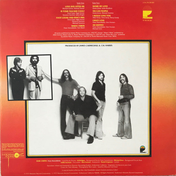 Rare Earth : Rarearth (LP, Album)