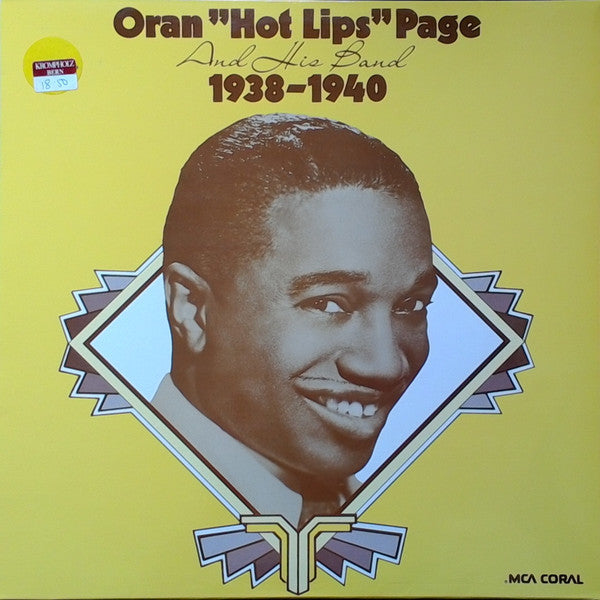 Hot Lips Page : 1938-1940 (LP, Comp)