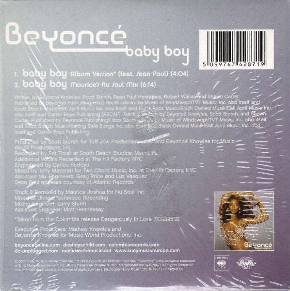 Beyoncé : Baby Boy (CD, Single)