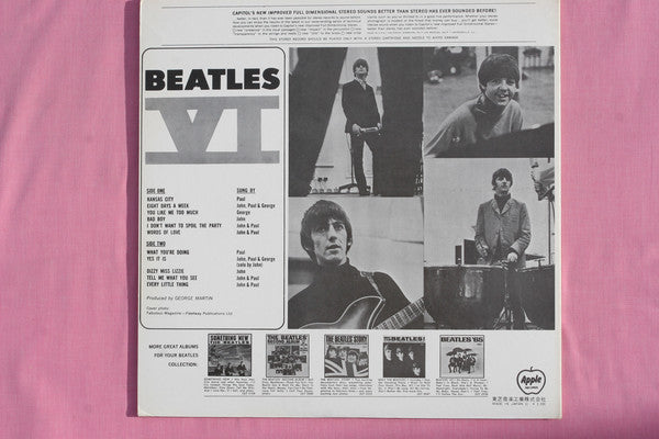The Beatles : Beatles VI (LP, Album, Gat)