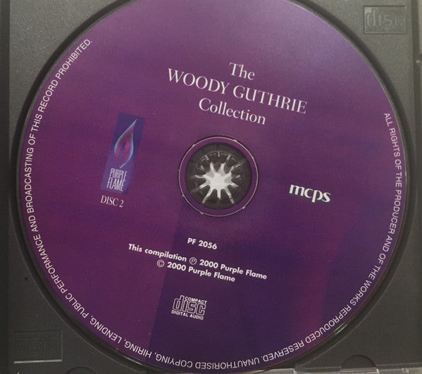 Woody Guthrie : The Woody Guthrie Collection (2xCD, Album, Comp, Mono)