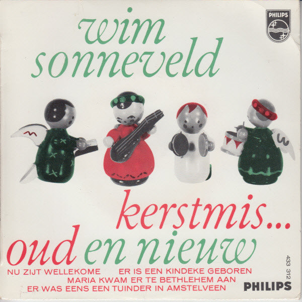 Wim Sonneveld : Kerstmis...Oud En Nieuw (7", EP, Mono)