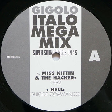 Various : Gigolo Italo Mega Mix (12", Unofficial)