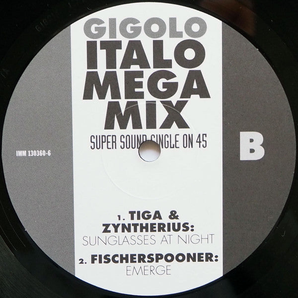 Various : Gigolo Italo Mega Mix (12", Unofficial)
