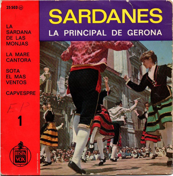 Cobla La Principal De Girona : Sardanes 1 (7", EP)