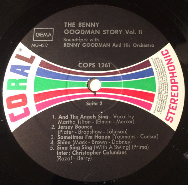 Benny Goodman : The Benny Goodman Story Vol. 2 (LP, Comp)