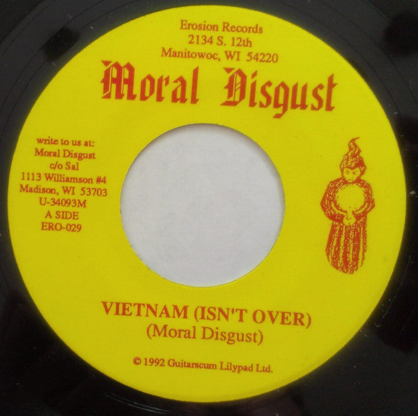 Moral Disgust : Vietnam / Elvira Gulch / My Prayer (7", EP)