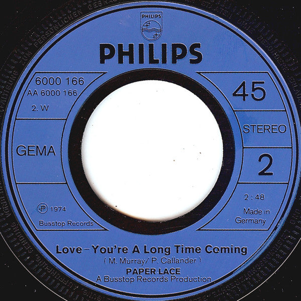 Paper Lace : Hitchin' A Ride '75 (7", Single)