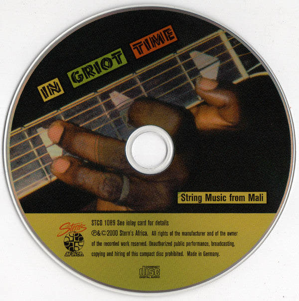 Various : In Griot Time: String Music From Mali (CD, Comp)