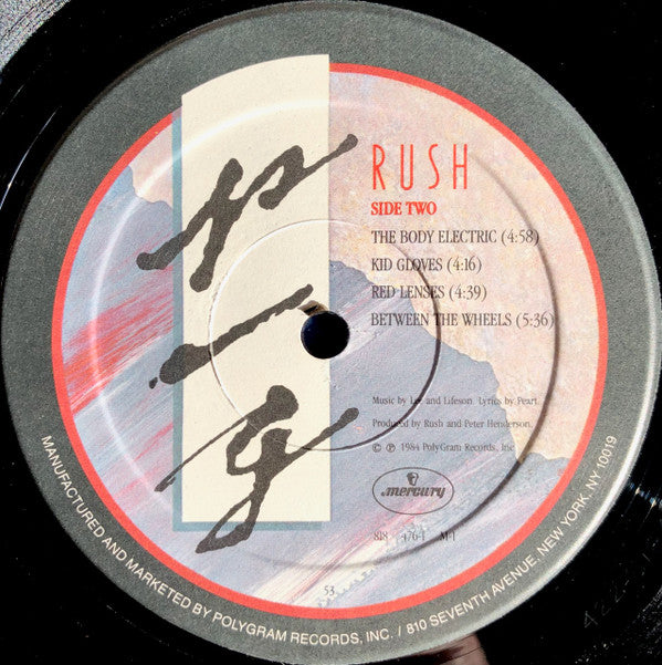 Rush : Grace Under Pressure (LP, Album, 53 )