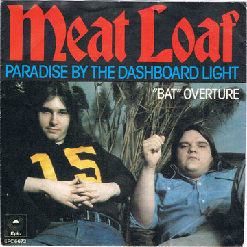 Meat Loaf : Paradise By The Dashboard Light (7", Single)